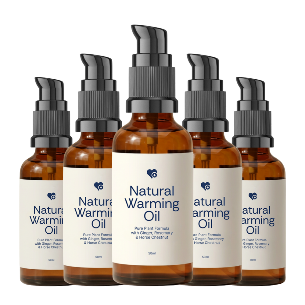 Natural Warming Oil 5 bottles